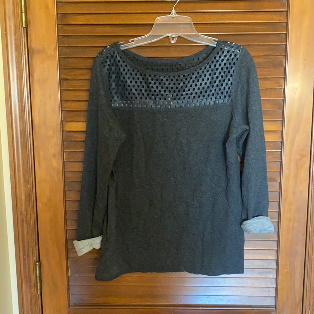 Fun Bailey 44 Leather Embellished Top